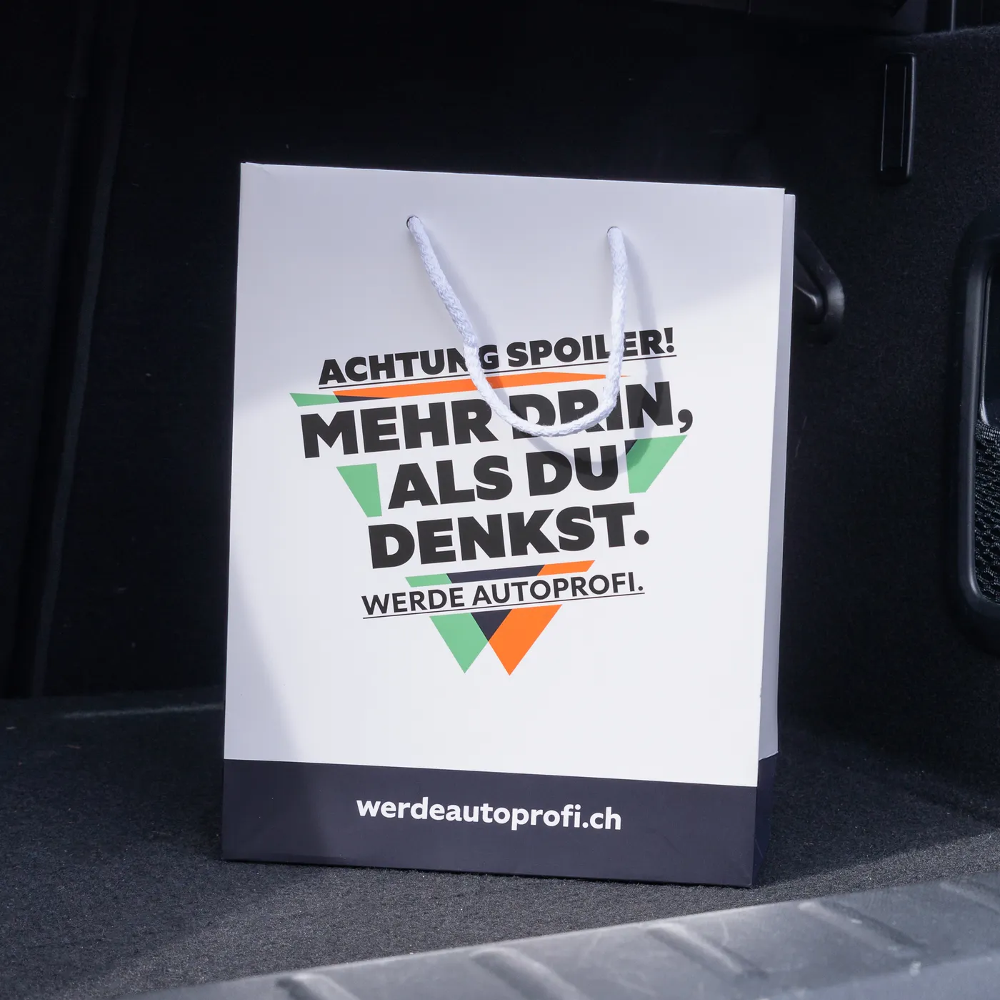 Give-away-Tasche «Mehr drin, als du denkst»