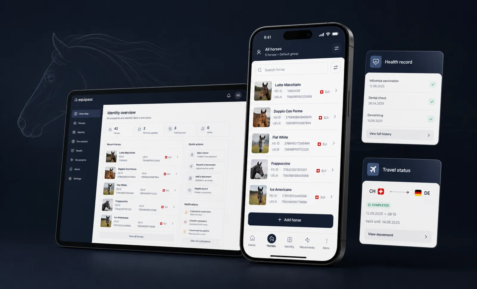 Equipass — digitaler Pass